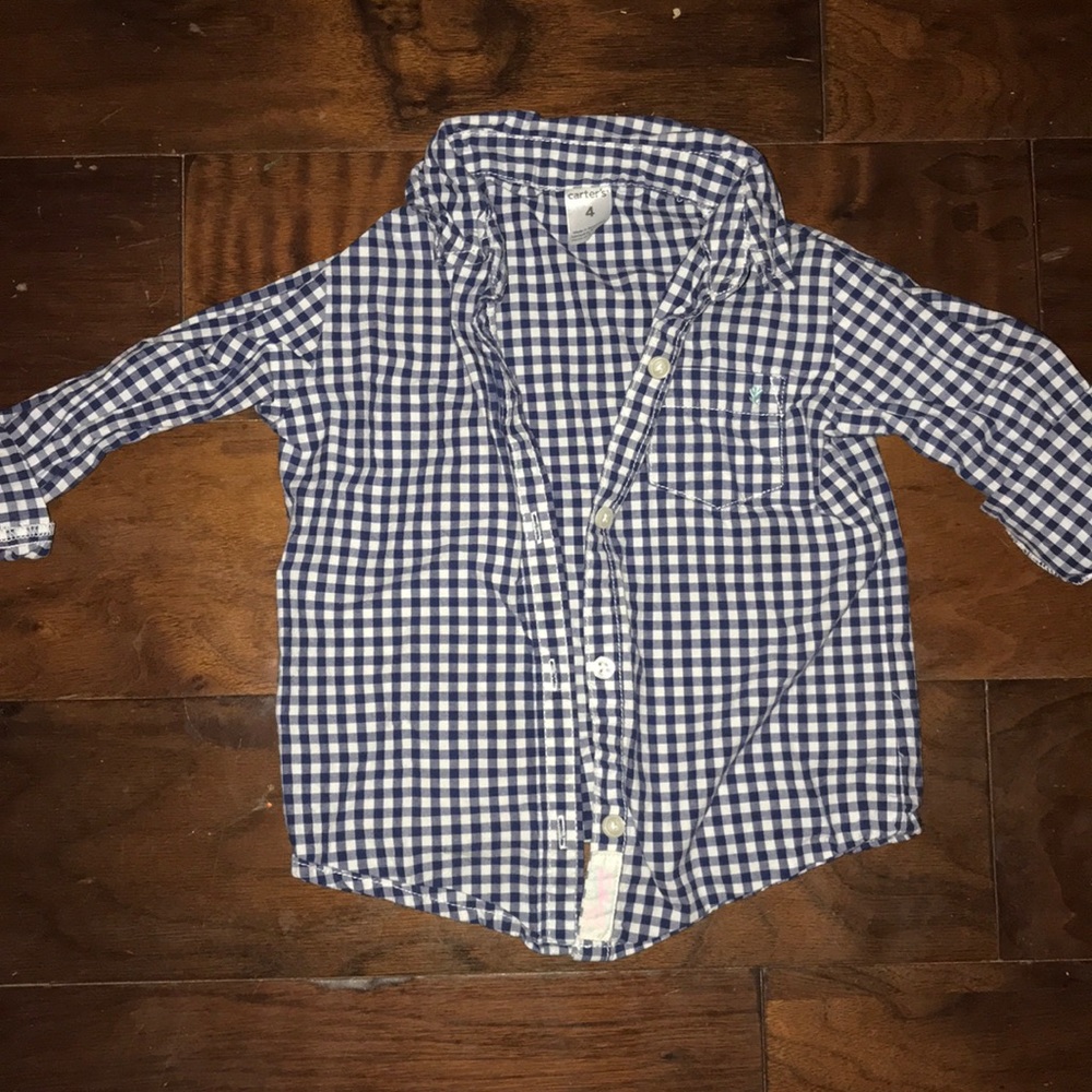 Plaid button up